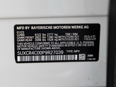 Certified 2023 BMW X5 sDrive40i w/ Premium Package image 33