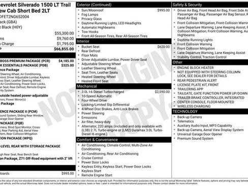 Used 2022 Chevrolet Silverado 1500 LT Trail Boss w/ LT Trail Boss Premium Package image 26