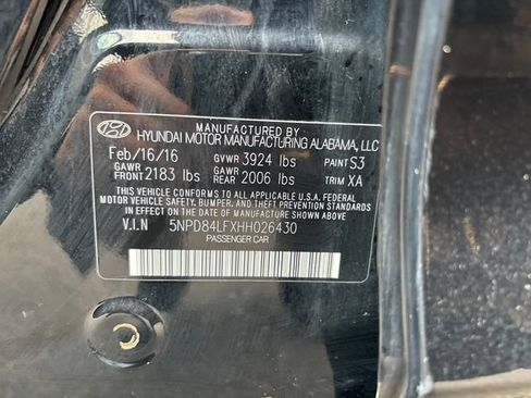 Used 2017 Hyundai Elantra SE FWD image 9