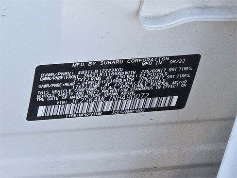 Certified 2022 Subaru Forester Wilderness image 17