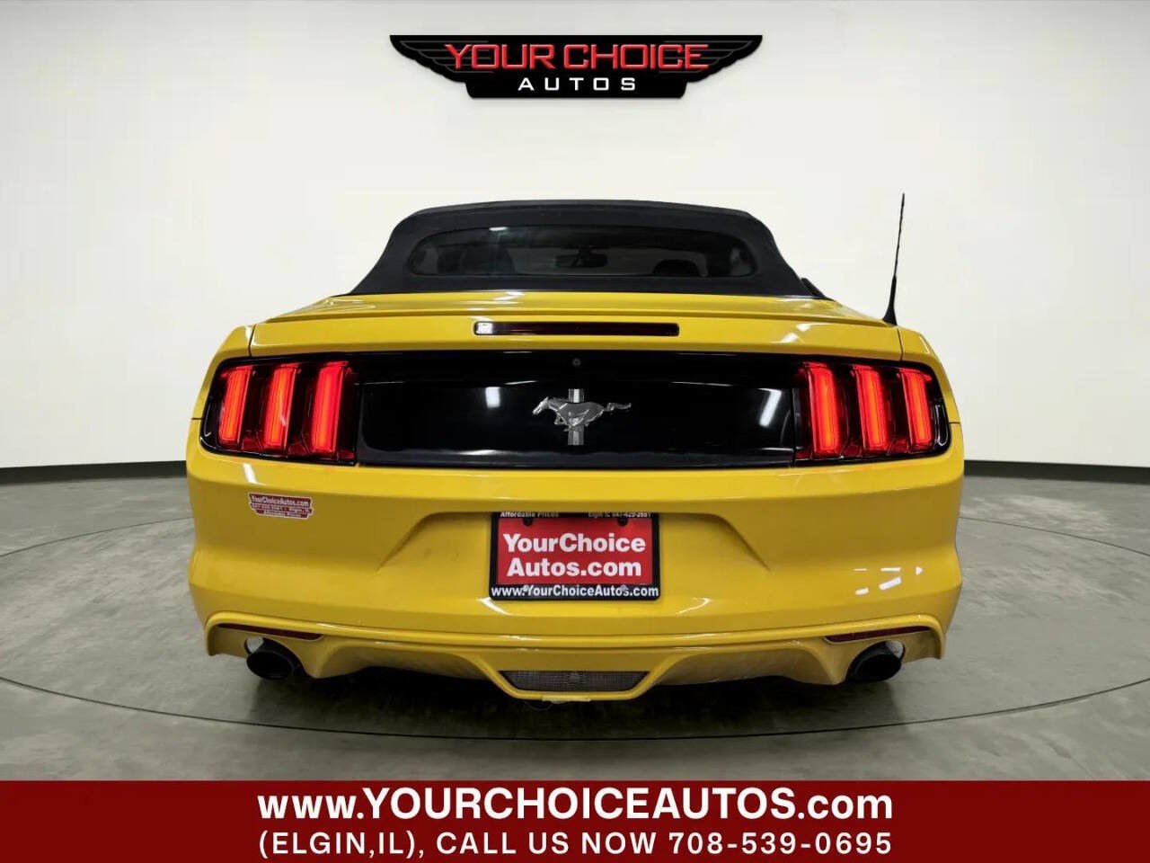 Used 2016 Ford Mustang Convertible w/ Equipment Group 051A RWD image 7