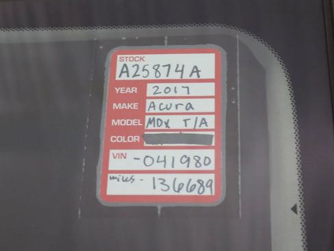 Used 2017 Acura MDX SH-AWD w/ Technology Package image 32