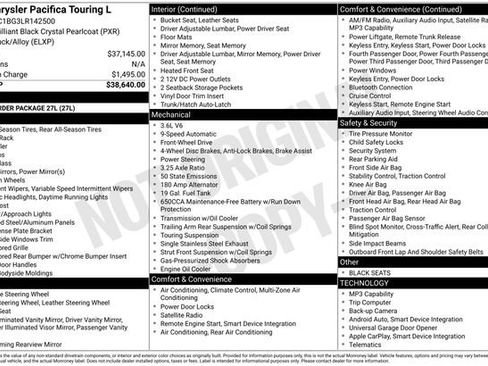 Used 2020 Chrysler Pacifica Touring-L image 37