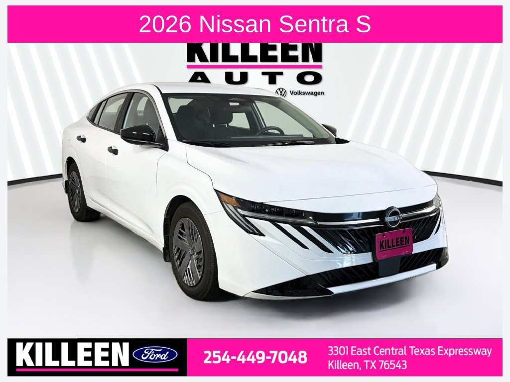 Used 2026 Nissan Sentra S w/ Floor Mat Package FWD image 1