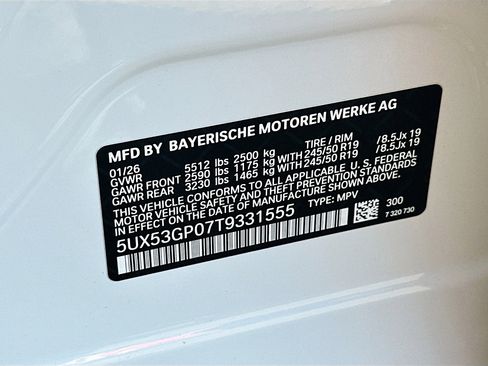 New 2026 BMW X3 xDrive30 w/ Premium Package image 27