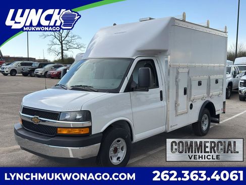 New 2025 Chevrolet Express 3500 w/ Power Convenience Package RWD image 1