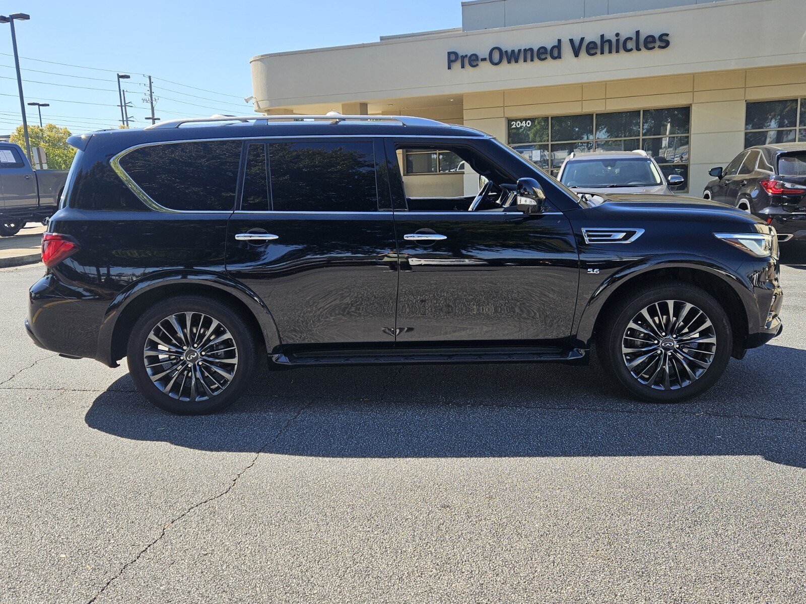 Used 2020 INFINITI QX80 Luxe w/ Edition 30 Package RWD image 1