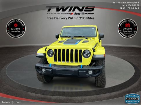 Used 2023 Jeep Wrangler Unlimited Rubicon 4xe w/ Steel Bumper Group image 10