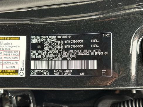 Used 2026 Lexus NX 450h+ F Sport image 49