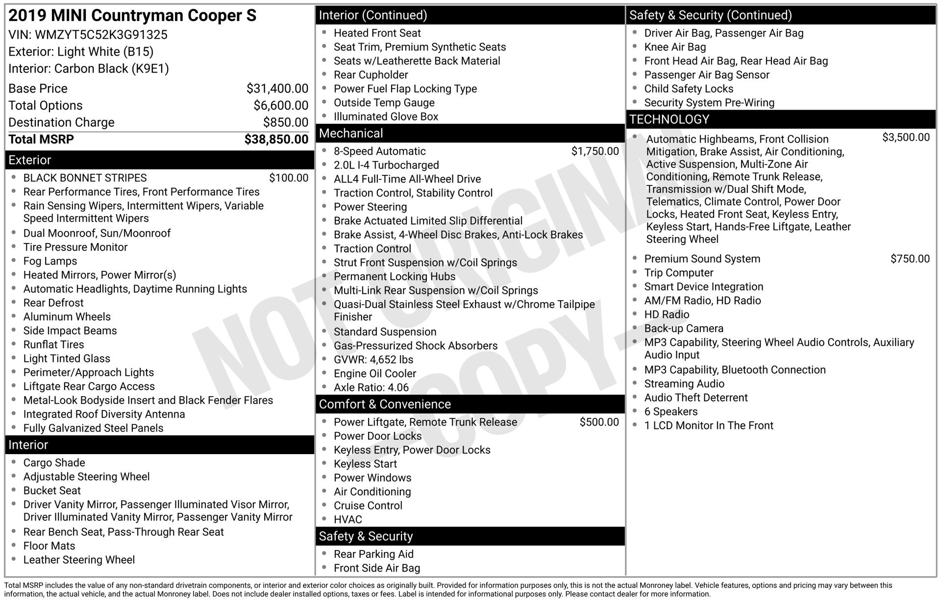 Used 2019 MINI Cooper Countryman S AWD/4WD image 23