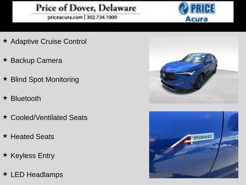 Used 2025 Acura ADX A-Spec AWD/4WD image 2
