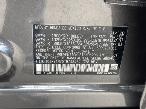 New 2026 Honda HR-V EX-L image 28