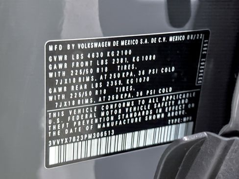 Used 2023 Volkswagen Taos SE AWD/4WD image 22