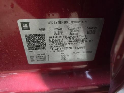 Used 2019 Chevrolet Silverado 1500 LT Trail Boss image 37