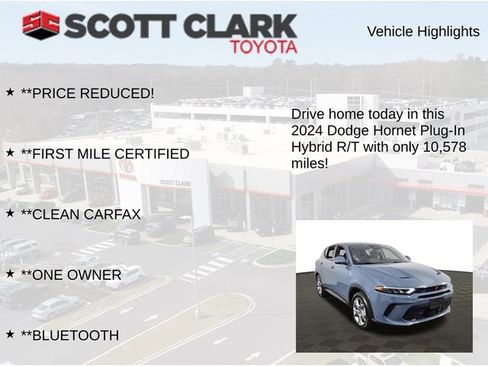 Used 2024 Dodge Hornet R/T w/ Tech Pack w/o Parking image 7