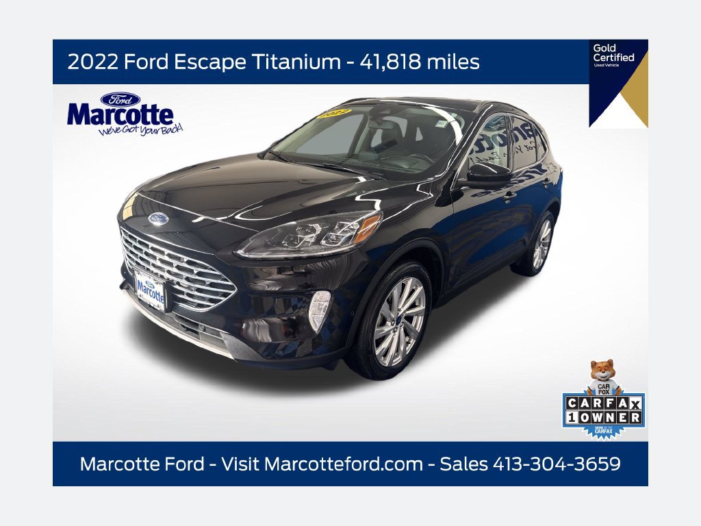 Used 2022 Ford Escape Titanium w/ Titanium Elite Package AWD/4WD 360° Tour