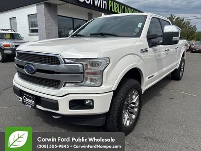 Used 2018 Ford F150 Platinum w/ Technology Package