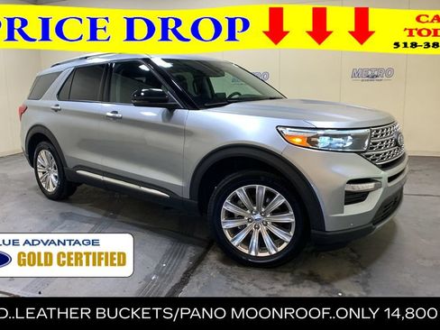 Certified 2024 Ford Explorer Limited w/ Limited Technology Package AWD/4WD image 1