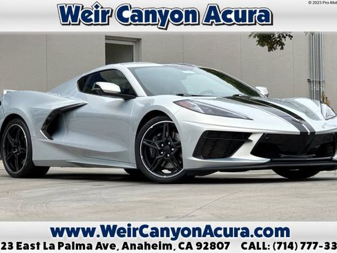 Used 2021 Chevrolet Corvette Stingray Premium Cpe w/ Z51 Performance Package RWD image 1