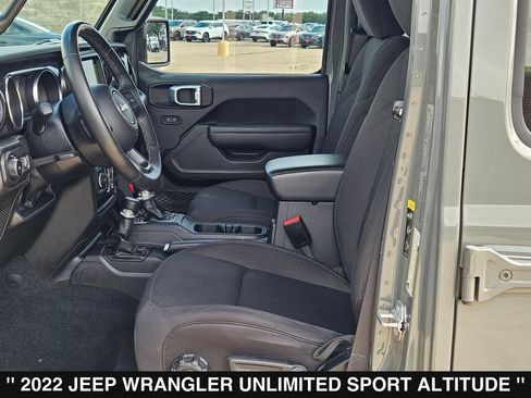 Used 2022 Jeep Wrangler Unlimited Sport AWD/4WD image 11