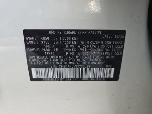 Used 2025 Subaru Outback Limited AWD/4WD image 32
