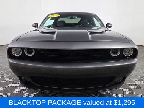 Used 2021 Dodge Challenger SXT w/ Blacktop Package RWD image 2