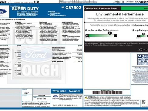 Used 2024 Ford F250 Lariat w/ Lariat Ultimate Package AWD/4WD image 2