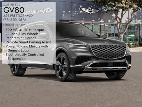 New 2026 Genesis GV80 2.5T Prestige image 3