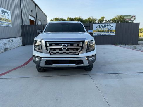 Used 2020 Nissan Titan Platinum Reserve w/ Moonroof Package AWD/4WD image 1