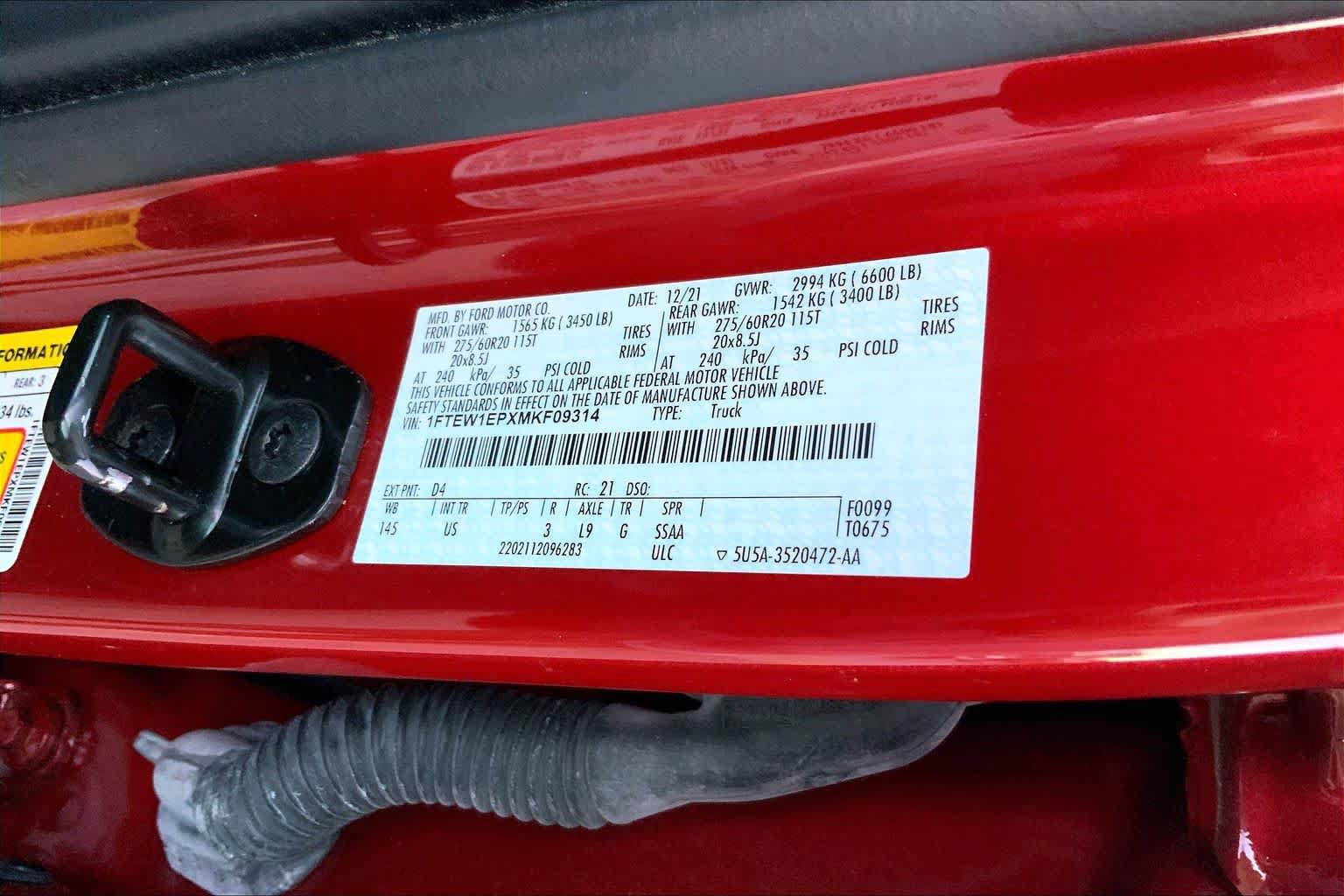 Used 2021 Ford F150 XLT w/ Equipment Group 302A High AWD/4WD image 29