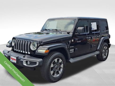 Used 2022 Jeep Wrangler Unlimited Sahara w/ Dual Top Group AWD/4WD image 3