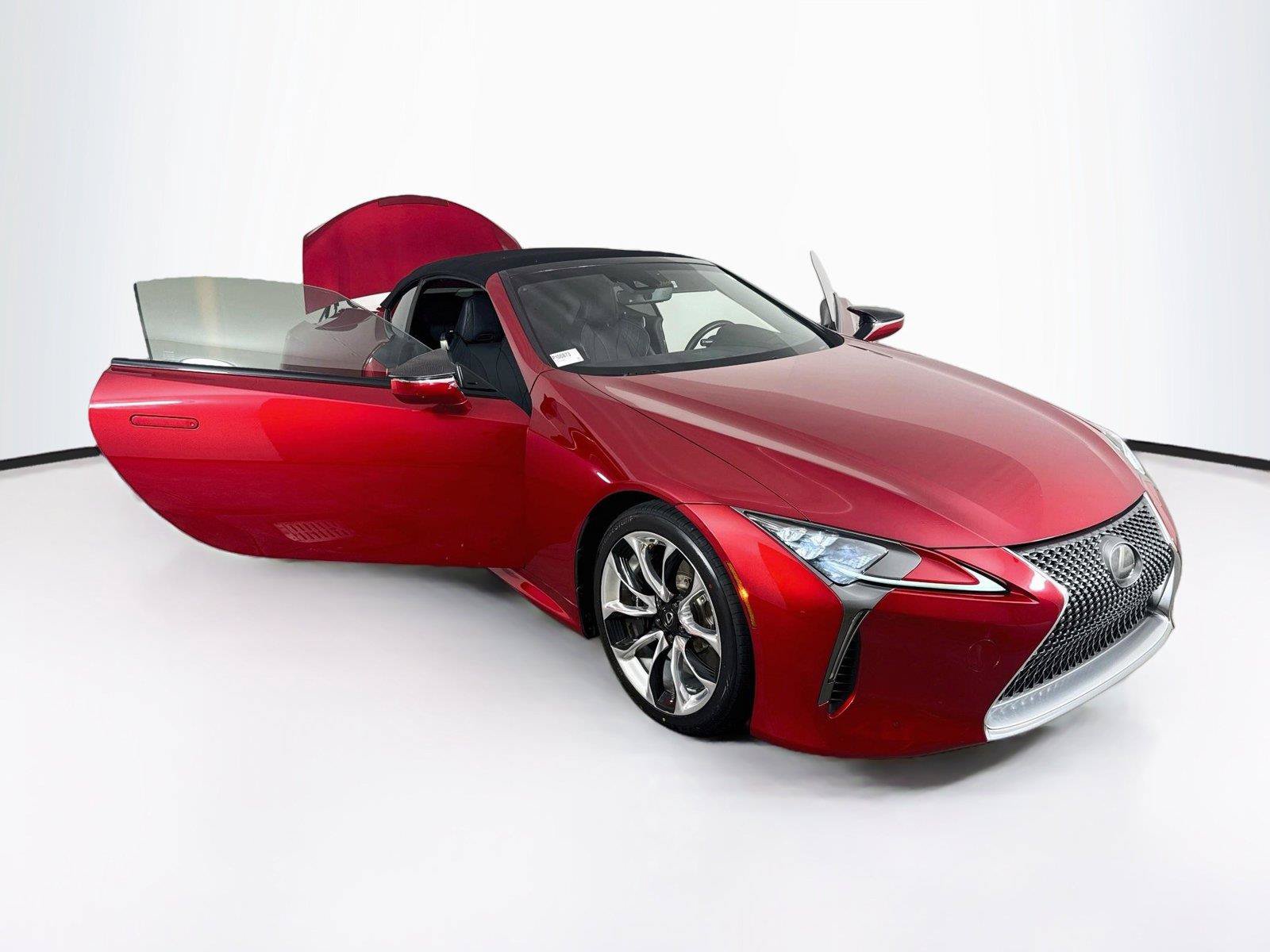 Used 2021 Lexus LC 500 Convertible w/ Touring Package RWD image 37