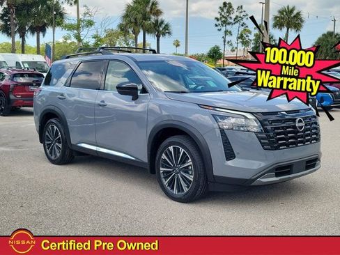 Certified 2026 Nissan Pathfinder Platinum w/ Cargo Package FWD image 1