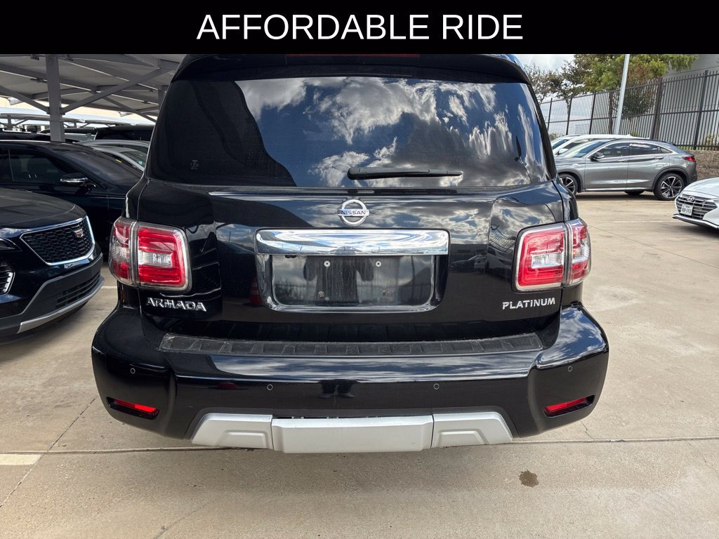 Used 2017 Nissan Armada Platinum w/ Captain Seat Package RWD image 9