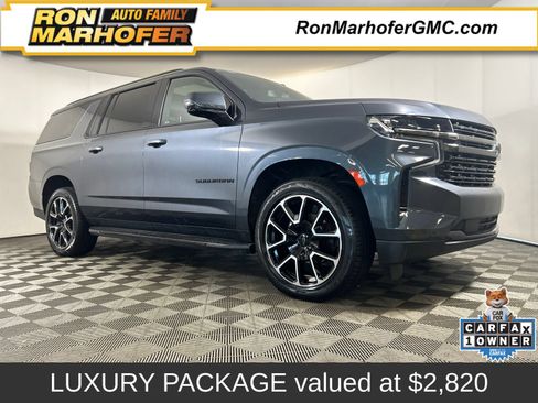 Used 2021 Chevrolet Suburban RST w/ Luxury Package AWD/4WD image 1