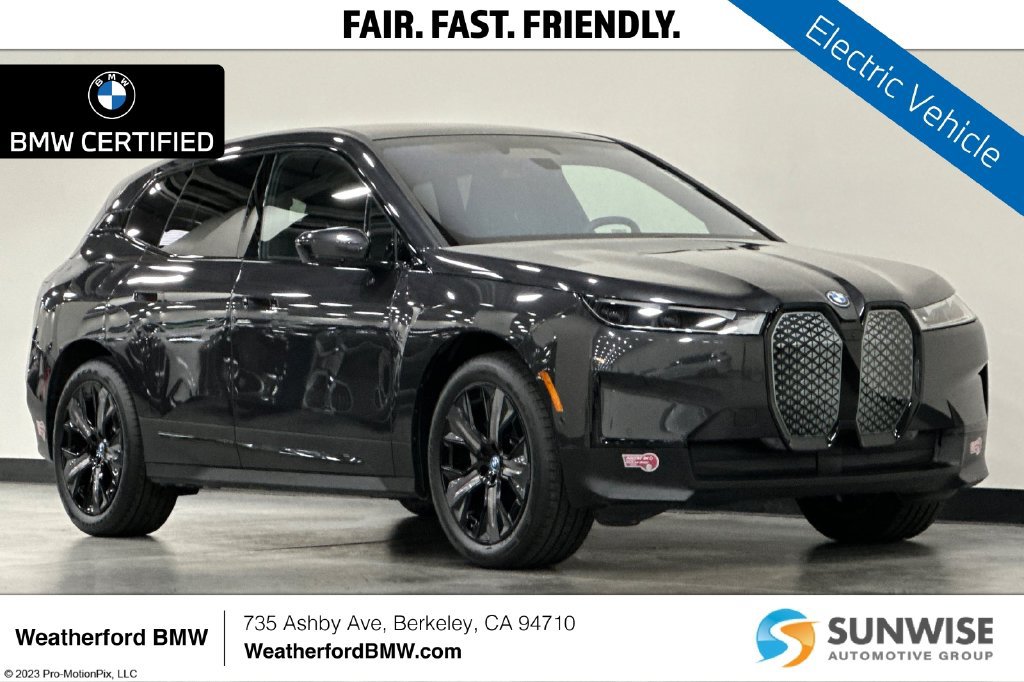 Certified 2024 BMW iX xDrive50 AWD/4WD image 1