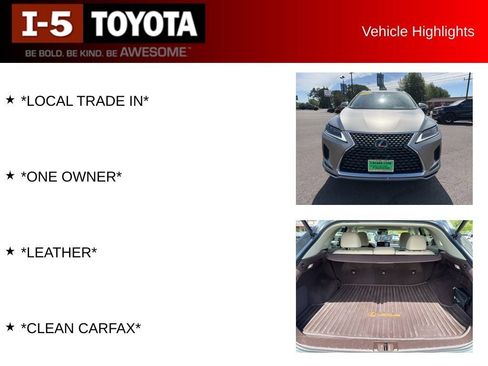 Used 2020 Lexus RX 350 AWD w/ Premium Package image 3
