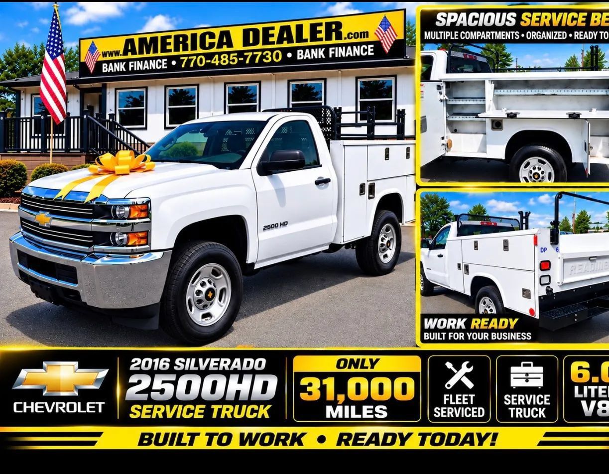Used 2016 Chevrolet Silverado 2500 W/T RWD image 1