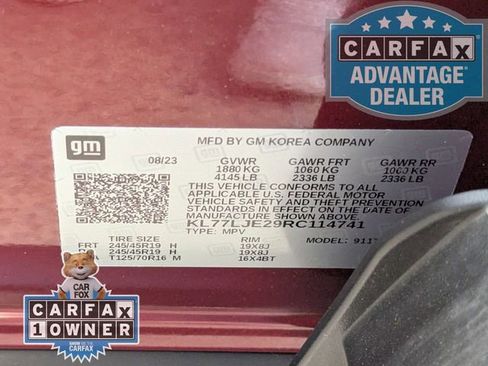 Used 2024 Chevrolet Trax RS w/ Sunroof Package image 35