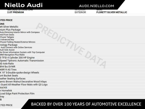 Used 2017 Audi Q3 2.0T Premium Plus w/ Premium Plus Package AWD/4WD image 1