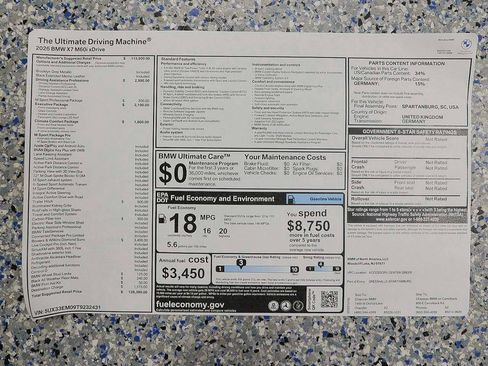 New 2026 BMW X7 M60i image 17