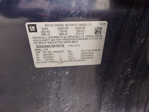 Used 2016 GMC Terrain SLE image 10