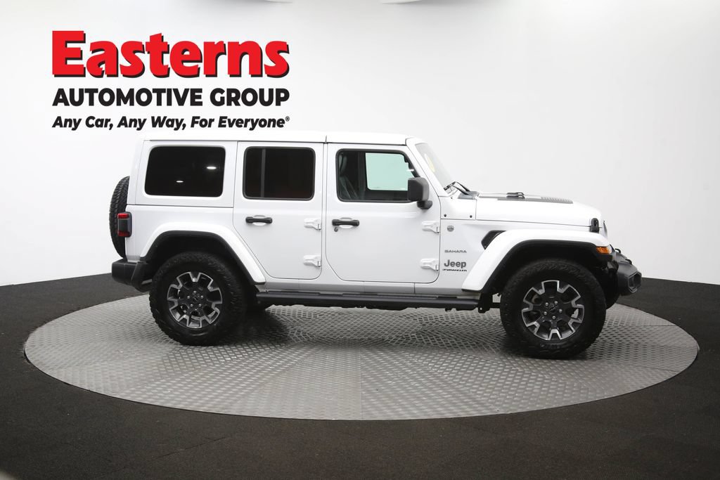Used 2024 Jeep Wrangler Unlimited Sahara w/ Dual Top Group AWD/4WD image 46