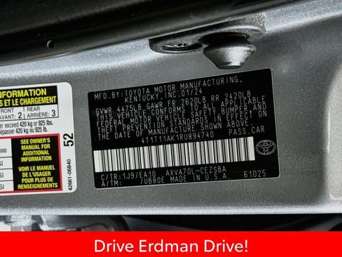 Certified 2024 Toyota Camry SE w/ Convenience Package FWD image 32