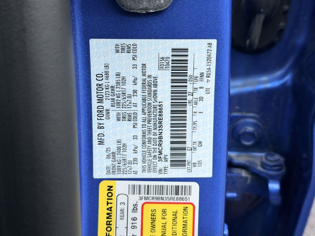 Used 2025 Ford Bronco Sport Big Bend AWD/4WD image 25