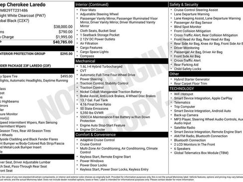 New 2026 Jeep Cherokee Laredo AWD/4WD image 29