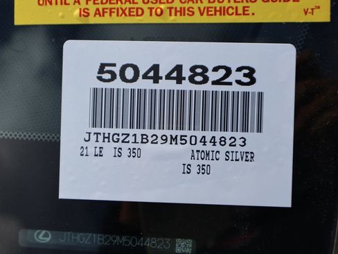 Used 2021 Lexus IS 350 F Sport w/ Accessory Package RWD image 6