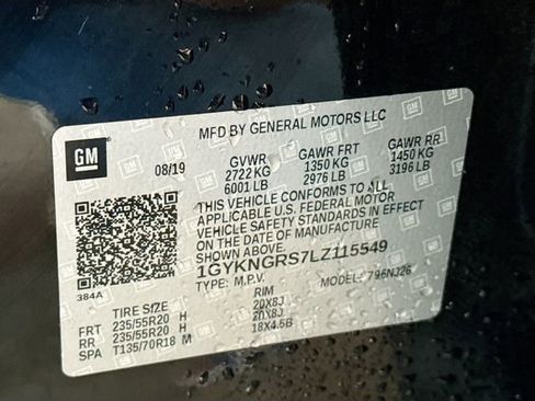 Used 2020 Cadillac XT5 Sportv w/ LPO, Floor Liner Package image 33