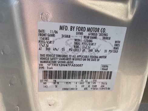 Used 2007 Ford F150 STX image 15