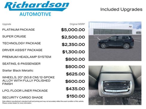 Used 2023 Cadillac XT6 Premium Luxury w/ Platinum Package image 7